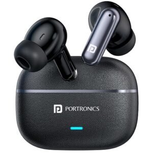 Portronics Twins One Plus in Ear TWS Earbuds with Game & Music Mode, Upto 30 Hours Playtime,